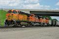 BNSF 5604 at Watts